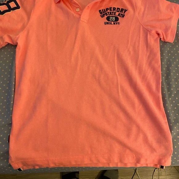Pink Super Dry Polo Shirt, Size XL - Picture 5 of 5
